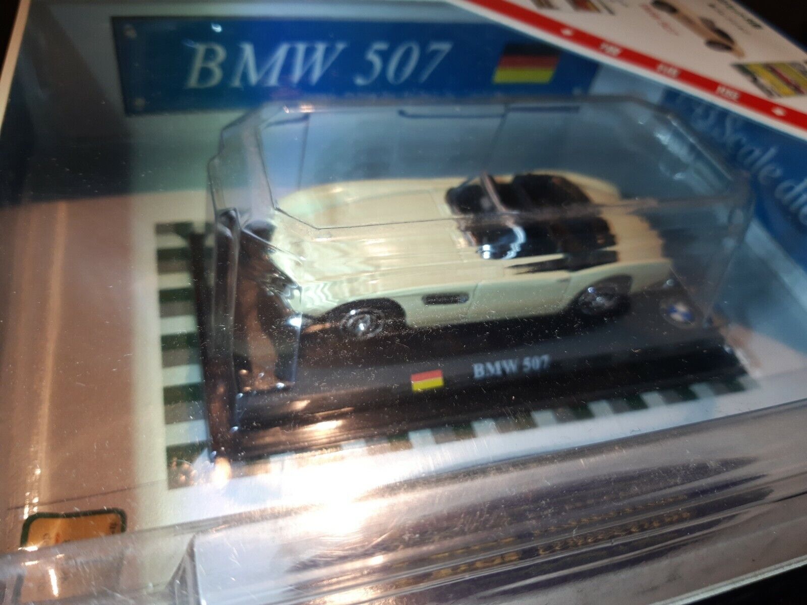 Kolekcja samochodów BMW 507 z książeczką. Wydanie japońskie nr 12 del Prado (225) Ograniczona SPRZEDAŻ, niska cena