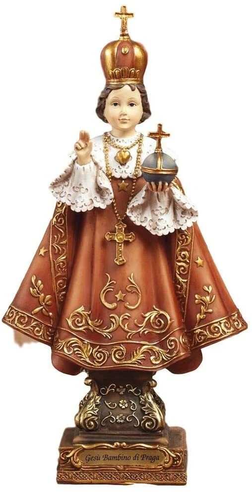 Gesù Bambino Braccia Aperte Cm 15 - Bimbo Bambinello Lavoretti Natività