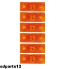 6x LED Lights Side Space Orange 12v 12 Volt Camper Trailer Van Van