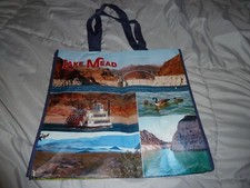 Lake Mead scenic souvenir Reusable Recycle Bag tote Paddleboat Hoover Dam Bridge
