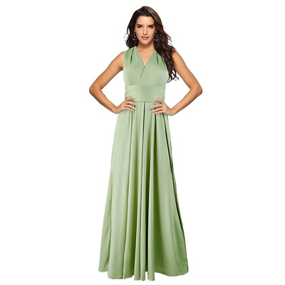 Convertible boho bandage longue Maxi dress.