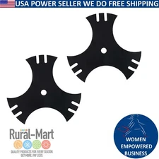 2 PACK STAR EDGER BLADES 9" 781-0748 781-0748-0637 40-009 -3 SIDE