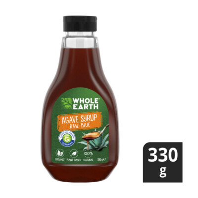 Whole Earth Agave Syrup Organic Raw Blue Sweetener 330g | eBay