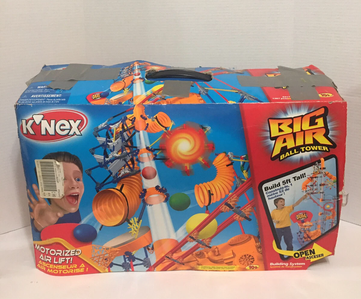 K NEX Ultimate Big Air Ball Tower 63172 Rare 2004 COMPLETE eBay