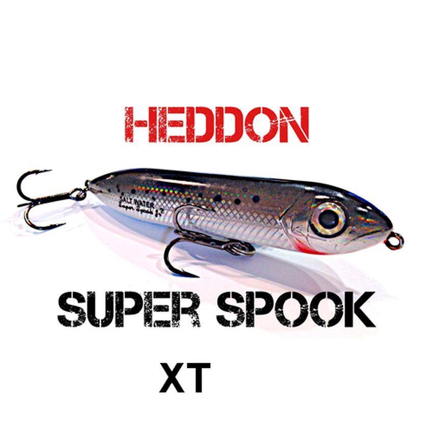 Heddon Super Spook Jr. Su Üstü Suni Yem Silver Mullet