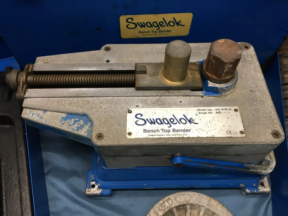 READ INCOMPLETE Swagelok MS BTB M Manual Bench Top Bender eBay