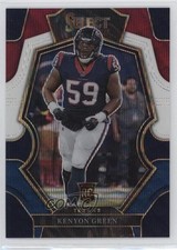 2022 Panini Select Premier Level Tri-Color Prizm 196/199 Kenyon Green #140 15j5