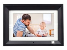 Kodak RDPF1020VBLACK RDPF-1020V Digital Photo Frame 10.1" Black Wooden Frame