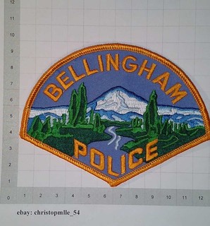 Washington Bellingham Police Department US USA Patch Polizei Abzeichen Sheriff