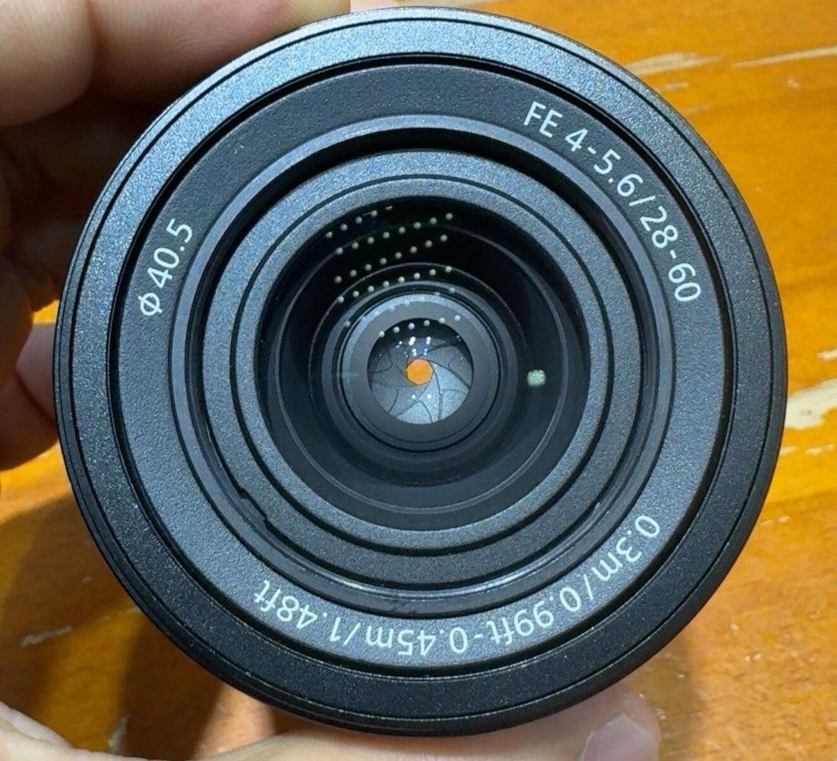 95% NEW FE 28-60mm f/4-5.6 (SEL2860）Zoom Lens For Sony ILCE-7CM2