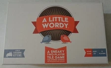 A Little Wordy Game by Exploding Kittens 2 Players Tile Game EXCELLENT Condition