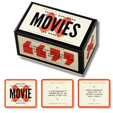 Brass Monkey Poorly Explained Movies Party Game for Friends and Family Fun