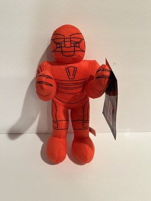 Rock em Sock em Robot Plush Toy NWT New w/ Tag Toy Factory Red