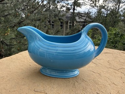 New Mint FIESTA Deep Turquoise Gravy Sauce Boat  Fiestaware FREE Shipping
