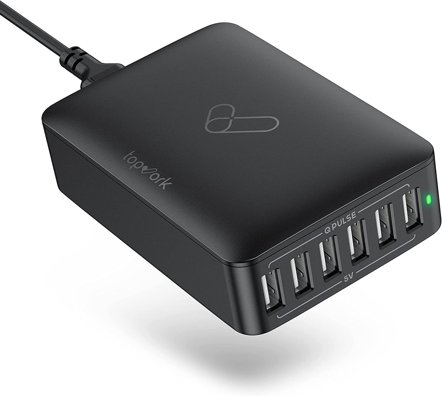 Chargeur multi USB de table 60W pour le bureau et la famille