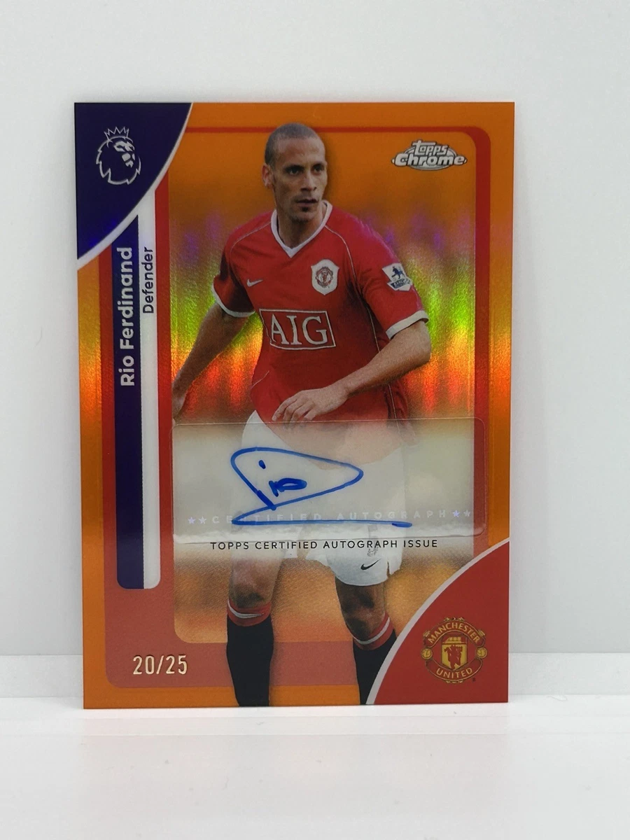 Rio Ferdinand in Football Trading Cards for sale | eBay UK