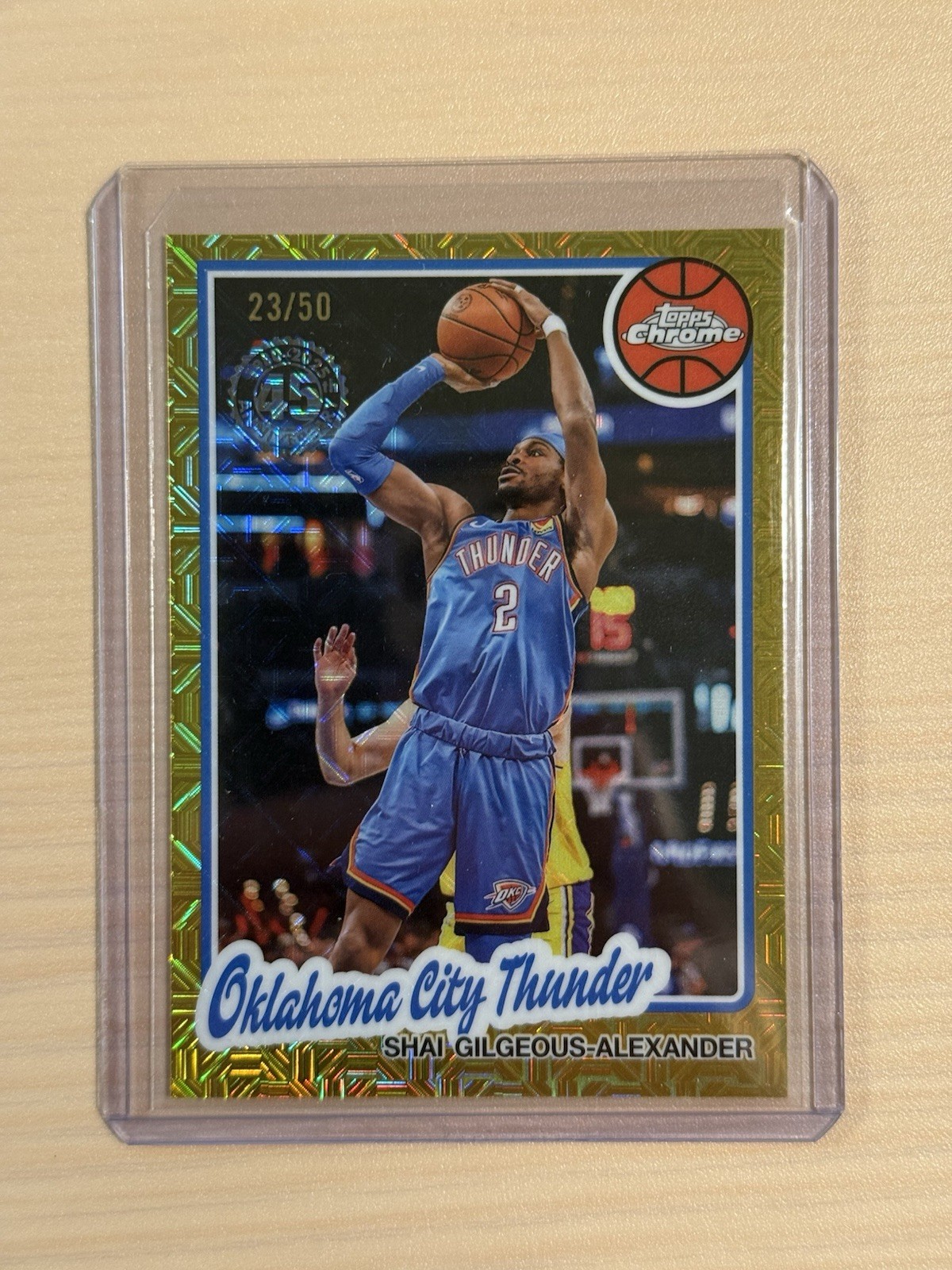 Shai Gilgeous-Alexander 2025 Topps Silver Pack #TC-SG 1980-81