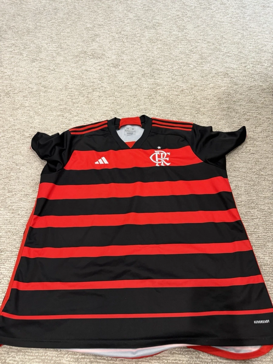 Flamengo Multi-Color International Club Soccer Fan Jerseys for