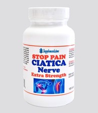 STOP SCIATICA NERVE PAIN - MADE IN USA - 120 CAPS