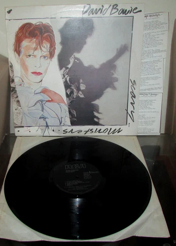 DAVID BOWIE Scary Monsters ORIG 1st UK  1980 RCA + Insert EX AUDIO