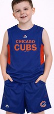 Chicago Cubs Child Sleeveless T-Shirt  Shorts 2 Piece Set