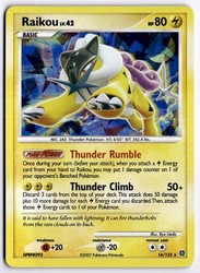 Raikou 16/132 Secret Wonders Cracked Ice Holo