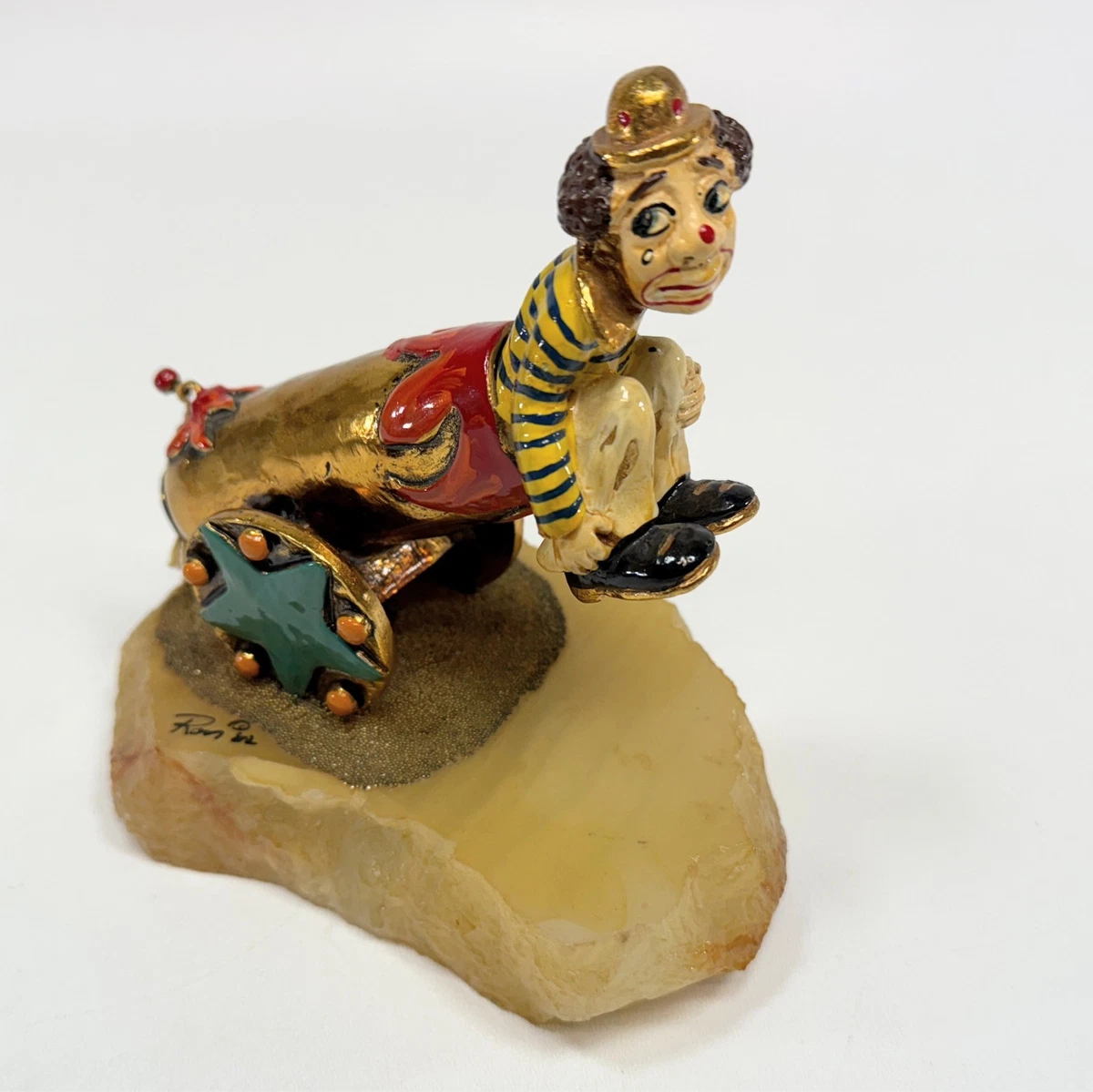 Jerry Kerns & Ron Lee 動物の置物 Ron Lee 板收藏小丑和马戏团雕像| eBay