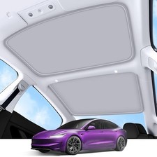 2026 Upgrade Sunshade Roof for Tesla Model 3 Highland 2022-2026 No-Gap/Sag-Free
