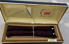 VTG Cross 14K Gold Filled Pen Pencil Set in Case w/Instructions Care Booklet