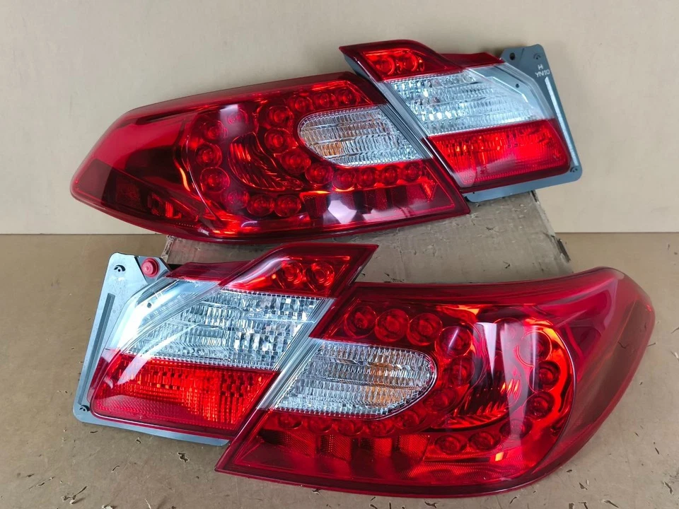 JDM NISSAN INFINITI FUGA Y51 370GT Q70 M37 REAR TAIL LIGHTS TAIL LAMP 4 PIECE - Изображение 2 из 4