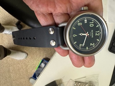 NIXON The OCTOBER Battlestations! Black A488-000 Swiss Lefty