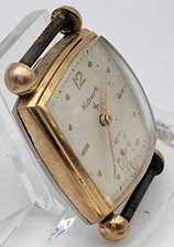 Cadran De Montre Wadsworth AVIA Suisse - Diamètre 29,2 Mm, Couleur Perle, Marqueurs Or, Vintage - Neuf Sans Emballage D'origine