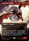 MTG : Reality Fracture Draconic Visitor (Borderless) #368