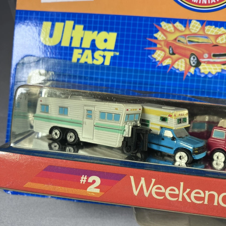 Micro Machines 6400 Ultra Fast Weekend Campers Collection #2 New Sealed - Image 2 of 4