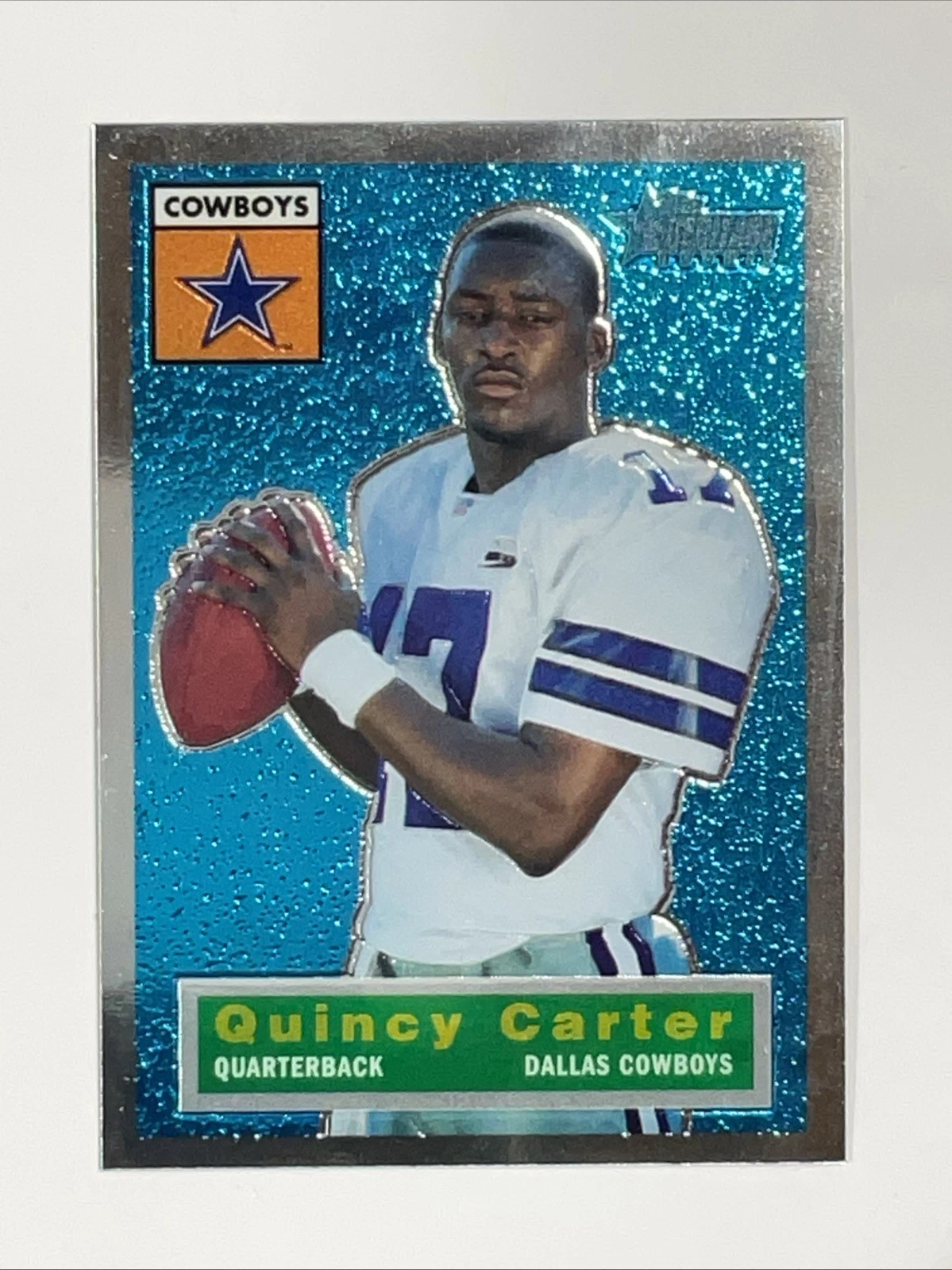Quincy Carter Topps Heritage #139 Retrofractor