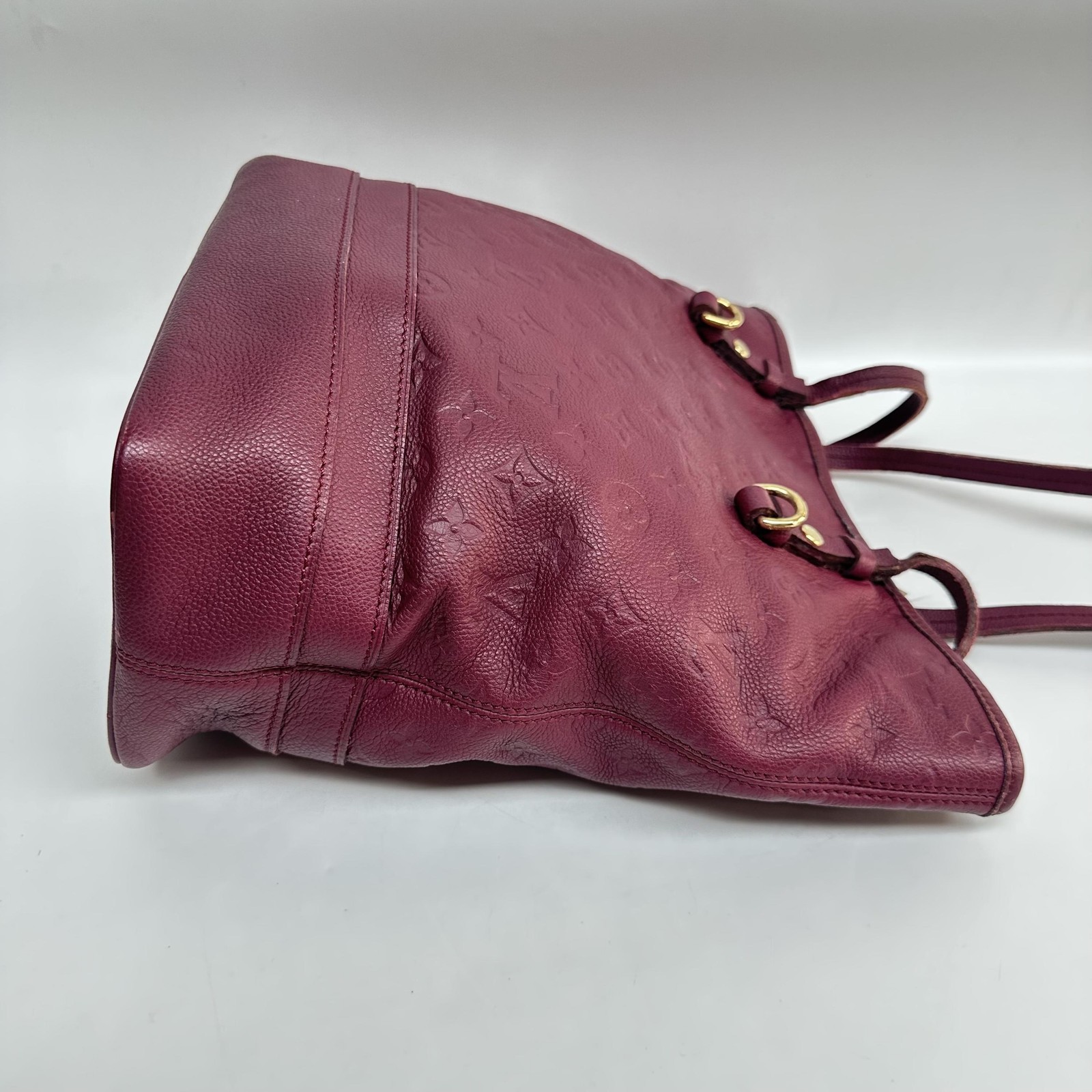 Burgundy Monogram Empreinte Citadine Shoulder Bag - ## image 4