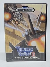 Thunder Force II Sega Genesis Complete in Case 1989