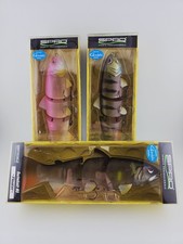 (3) New SPRO Swimbait 80 Floater 8" (SSB80Z1) In Mutiple Colors