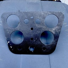 Original Triumph Tr3 Dashboard Instrument Gauge Panel Oem Steel Original Triumph Tr3 Dashboard Instrument Gauge Panel Oem Steel