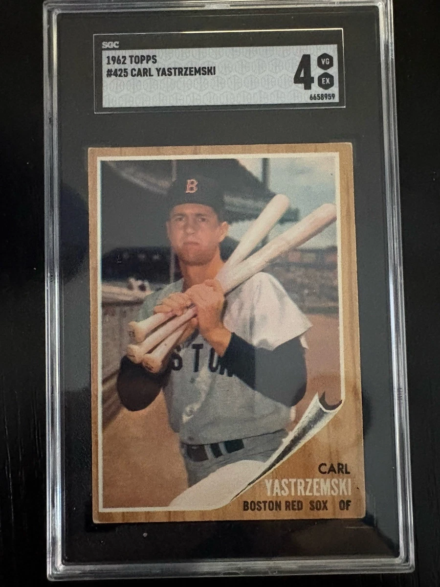 Carl Yastrzemski 1962 Season Baseball Sports Trading Cards
