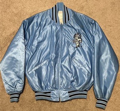 North Carolina UNC Tar Heels Collegiate Varsity Jacket DeLong Size XL Vtg