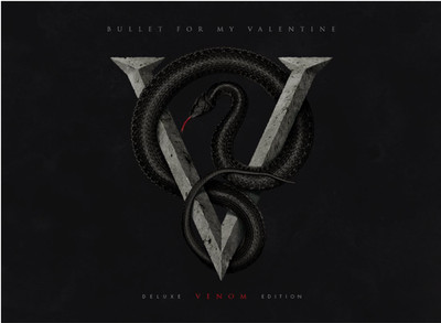 Bullet for my Valentine - Venom Deluxe Edition CD Lenticular Plektrum Autogramm