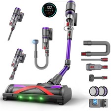 Aspirapolvere Senza Fili Potente 600 W/58 KPa/75 min/1.6 L perfetto per animali