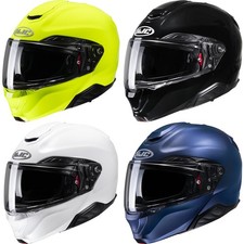 HJC Motorrad Helm RPHA 91 Solid - Klapphelm m...