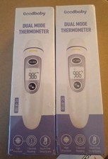  2 Goodbaby FC-IR100 Dual Mode Infrared Thermometer, Ear, Forehead Modes