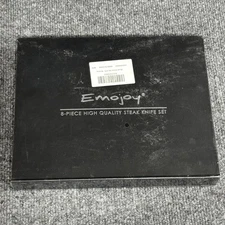 Emojoy 8-Piece Steak Knife Set KCKS04 High Quality Kitchen Cutlery New Sealed