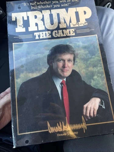 Vintage Trump The Game Board Game 1989 RARE Factory Sealed Milton Bradley