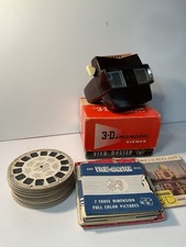 VTG. View-Master 3D Model E 56 Reels 1960 sDisneyland,Travel,MORE