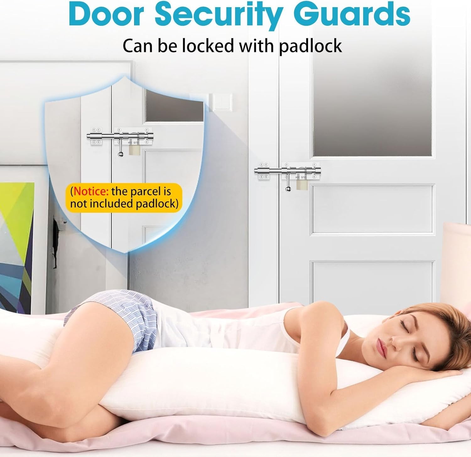 Slide Bolt Gate Latch Hardware, Barrel Bolt Latch, 6.3 Inch Stainless Steel