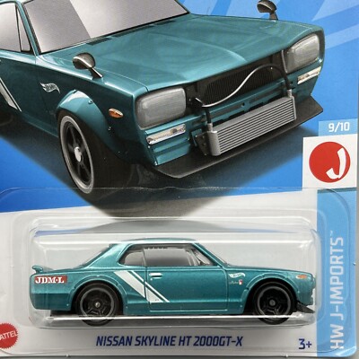 Hot Wheels 9/10 HW J-Imports Nissan Skyline HT 2000GT-X Read